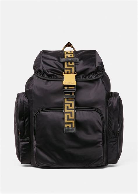 versace orange backpack|Versace summer backpack for men.